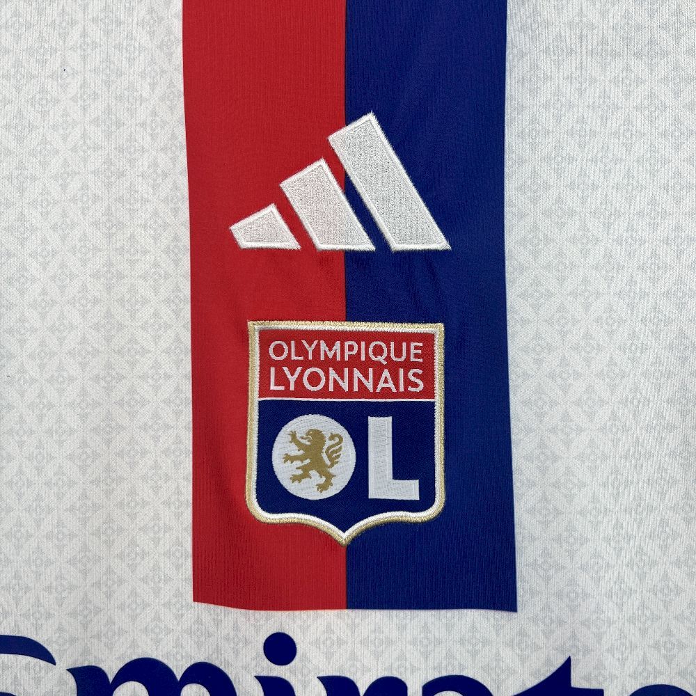 Olympique Lyonnais Football Jersey Home Custom Shirt 2025-26 - Image 5