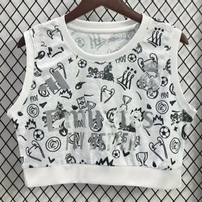 Real Madrid Special Edition Women's Vest Soccer Jersey 2025/26