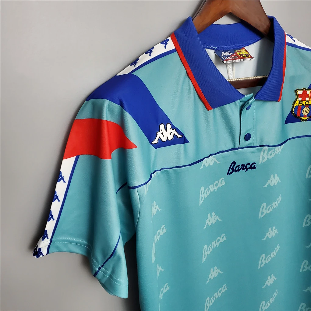 Barcelona Retro Jersey Away Soccer Shirt 1992/95 - Image 5