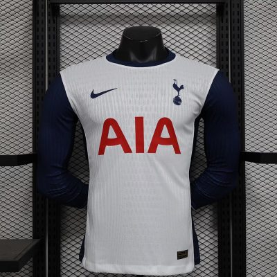 Tottenham Hotspur Football Jersey Home Long Sleeve Shirt 2024/25