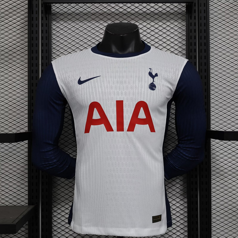 Tottenham Hotspur Football Jersey Home Long Sleeve Shirt 2024/25