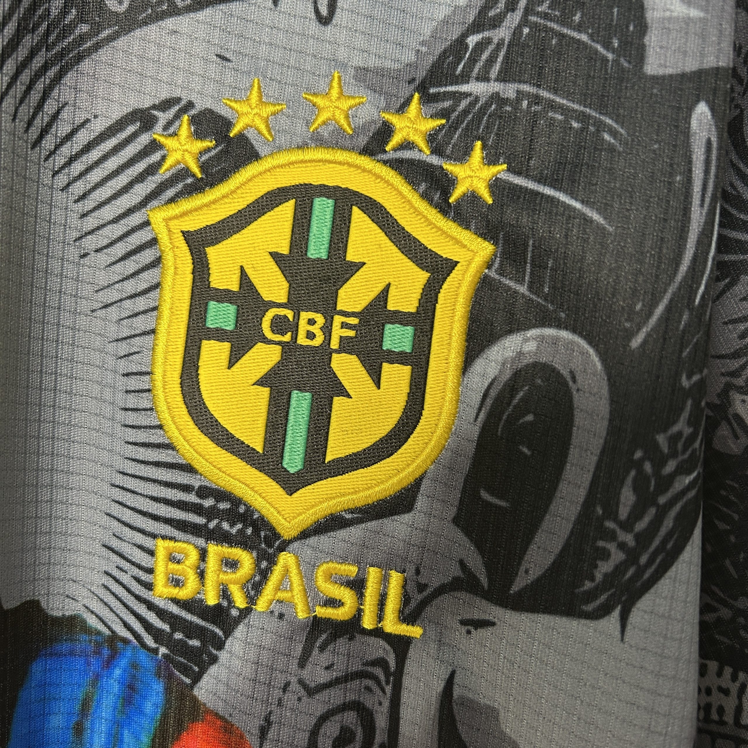 Brazil Soccer Jersey Jesus Special Edition Custom Shirt 2025 - Image 3