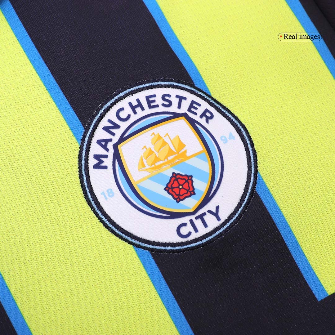Manchester City Away Football Jersey Shirt 2024/25 - Image 4
