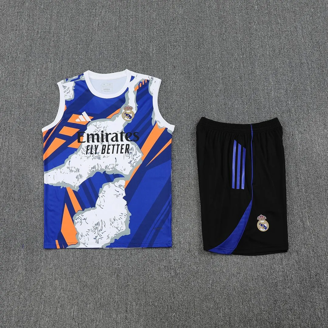 Real Madrid Sleeveless Training Kit 2025/26 - Image 4