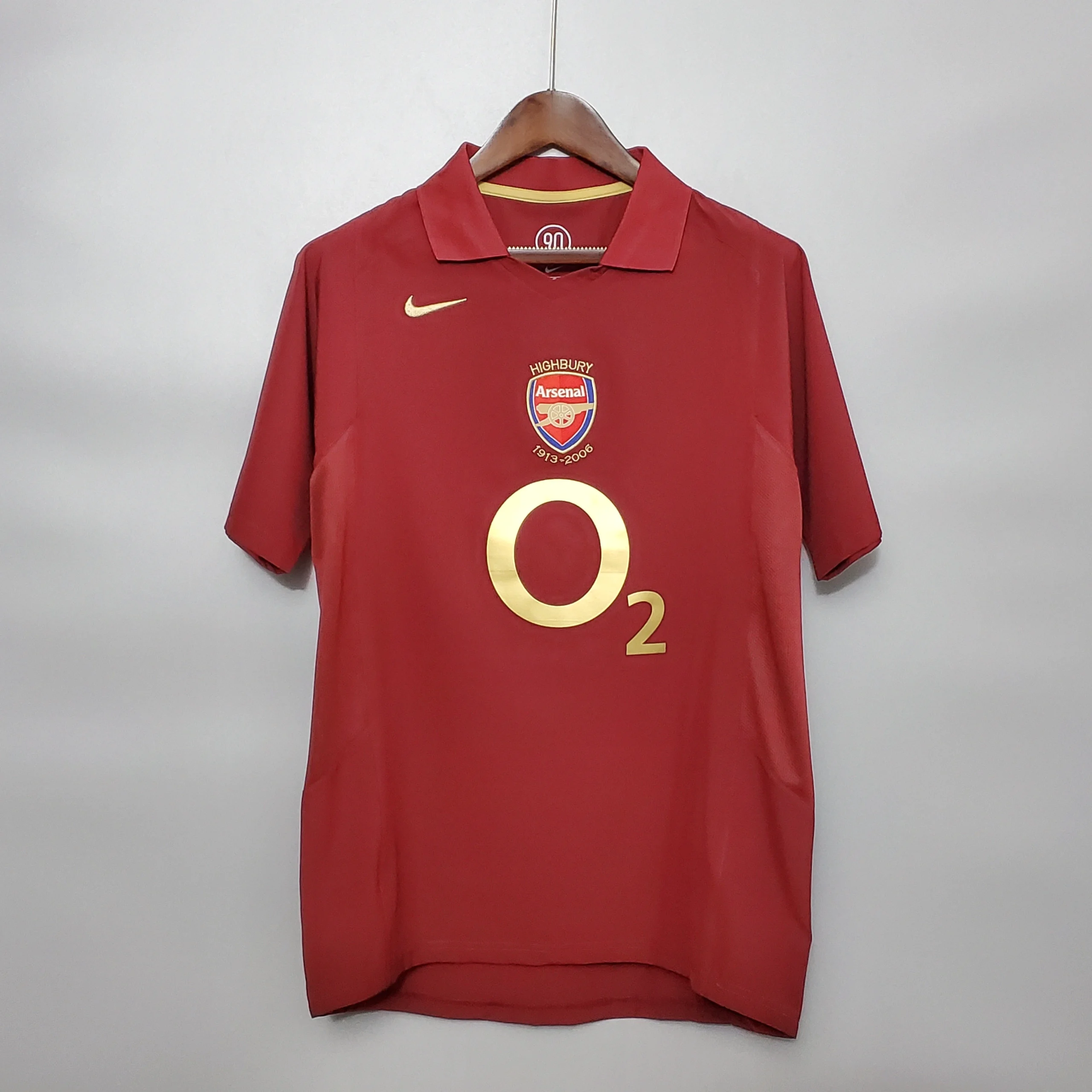 Arsenal Soccer Retro Jersey Home Custom Shirt 2005/06