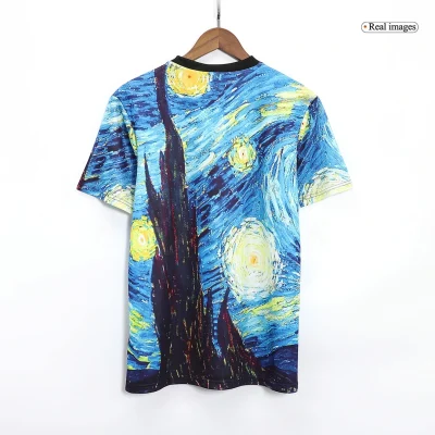 Alternative view of Ajax x Van Gogh The Starry Night Custom Shirt 2023/24