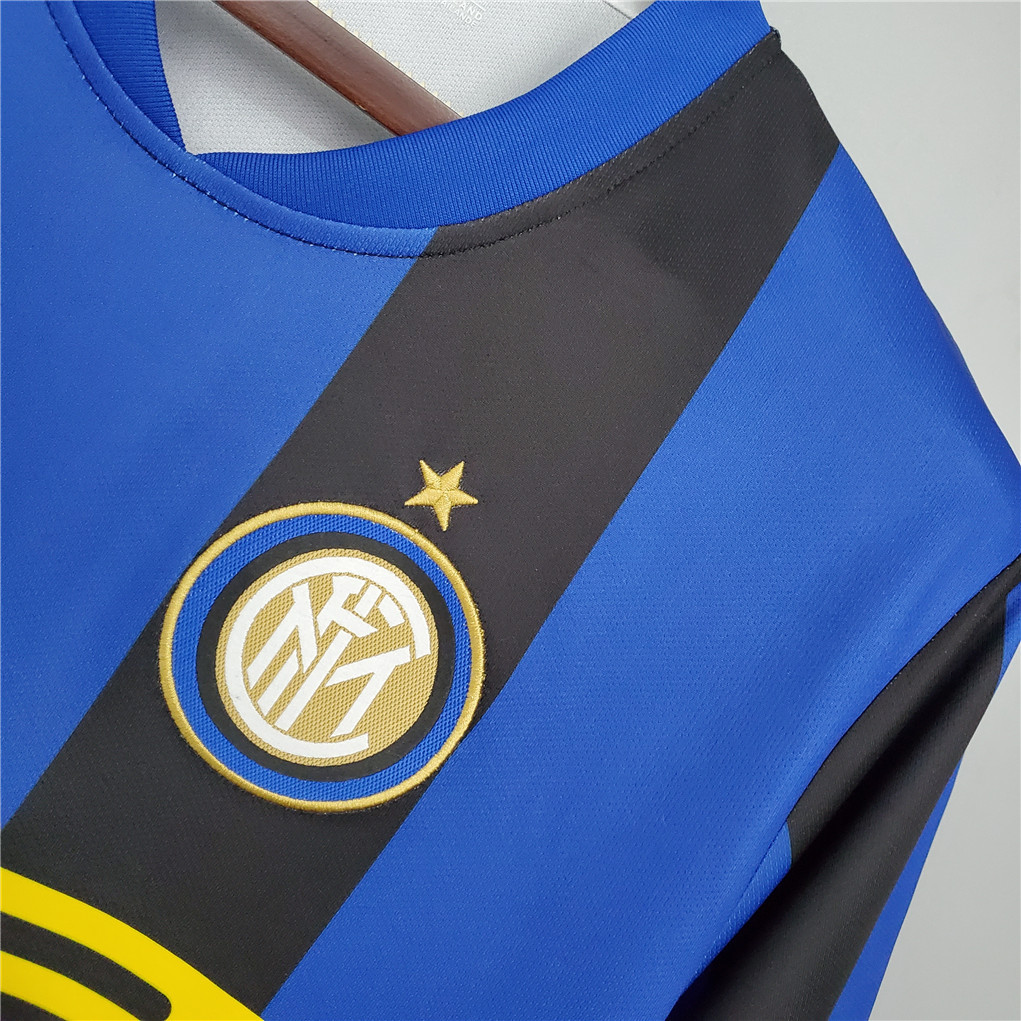 Inter Milan Jersey Custom Home Soccer Jersey 2008/09 - Image 6