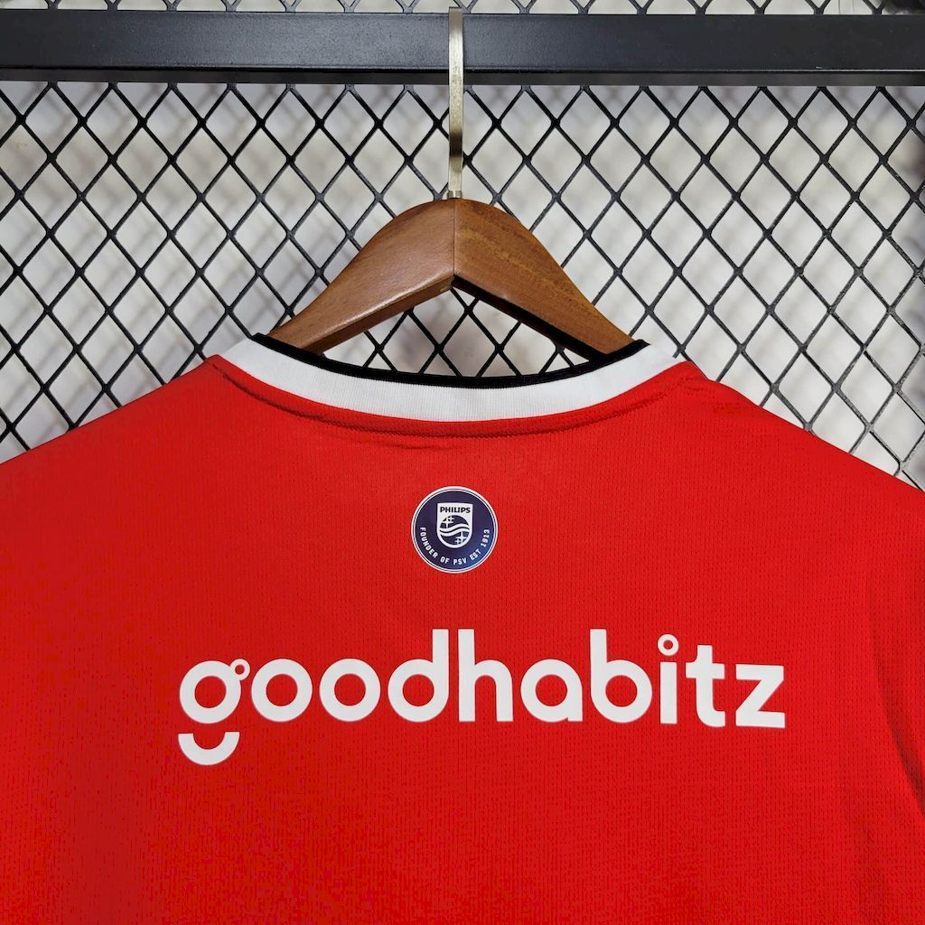 PSV Eindhoven Football Jersey Home Custom Shirt 2024/25 - Image 6