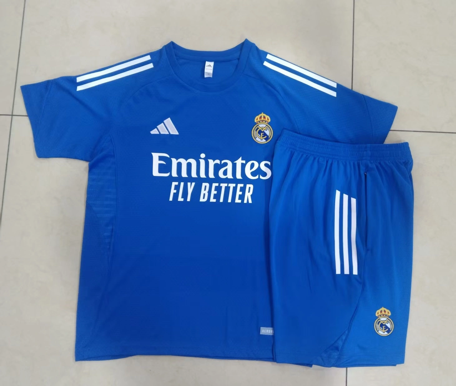 Real Madrid Training Jersey Kit Blue 2025/26