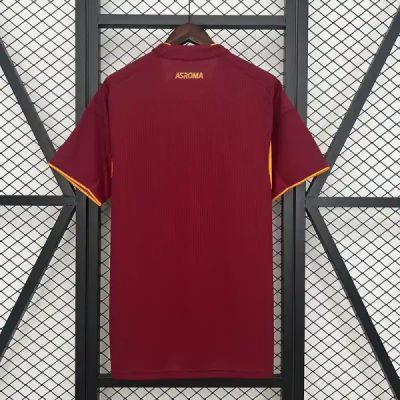 Alternative view of Roma Soccer Jersey Home Custom Shirt 2025/26