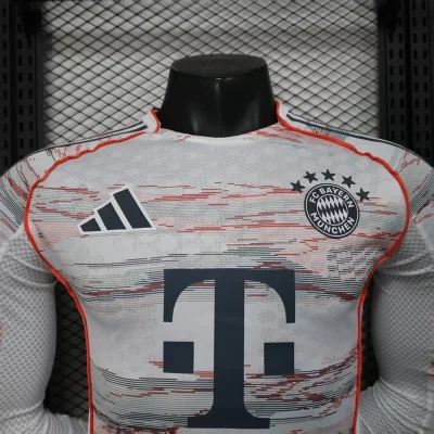Alternative view of Bayern Munich Soccer Jersey Away Long Sleeve Shirt 2025/26