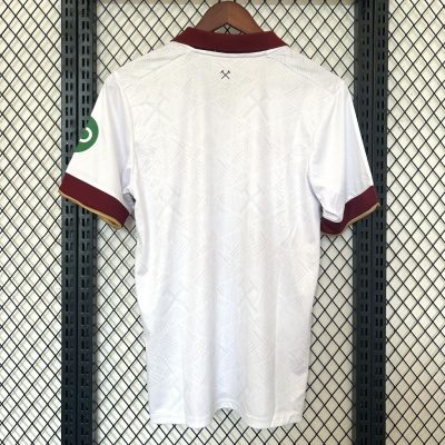 Alternative view of West Ham United Football Jersey Third Away Custom Shirt 2024/25