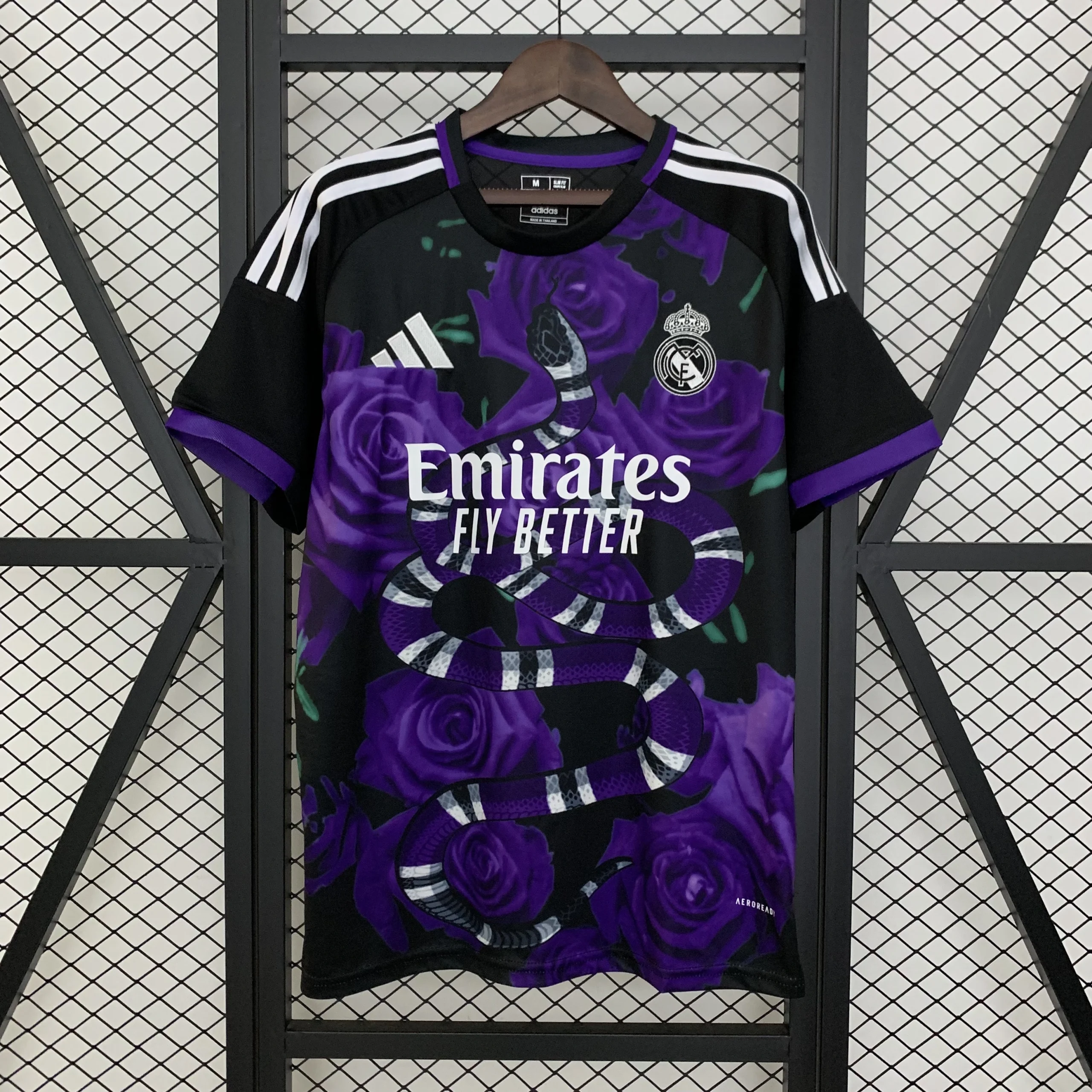 Real Madrid Soccer Jersey Rose & Snake Special Edition Custom Shirt 2025/26
