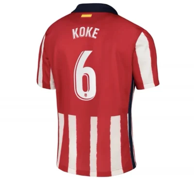 Alternative view of Atletico Madrid Retro Soccer Jersey Home Shirt 2020/21