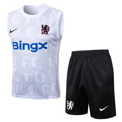 Chelsea Sleeveless Training Kit White 2025/26