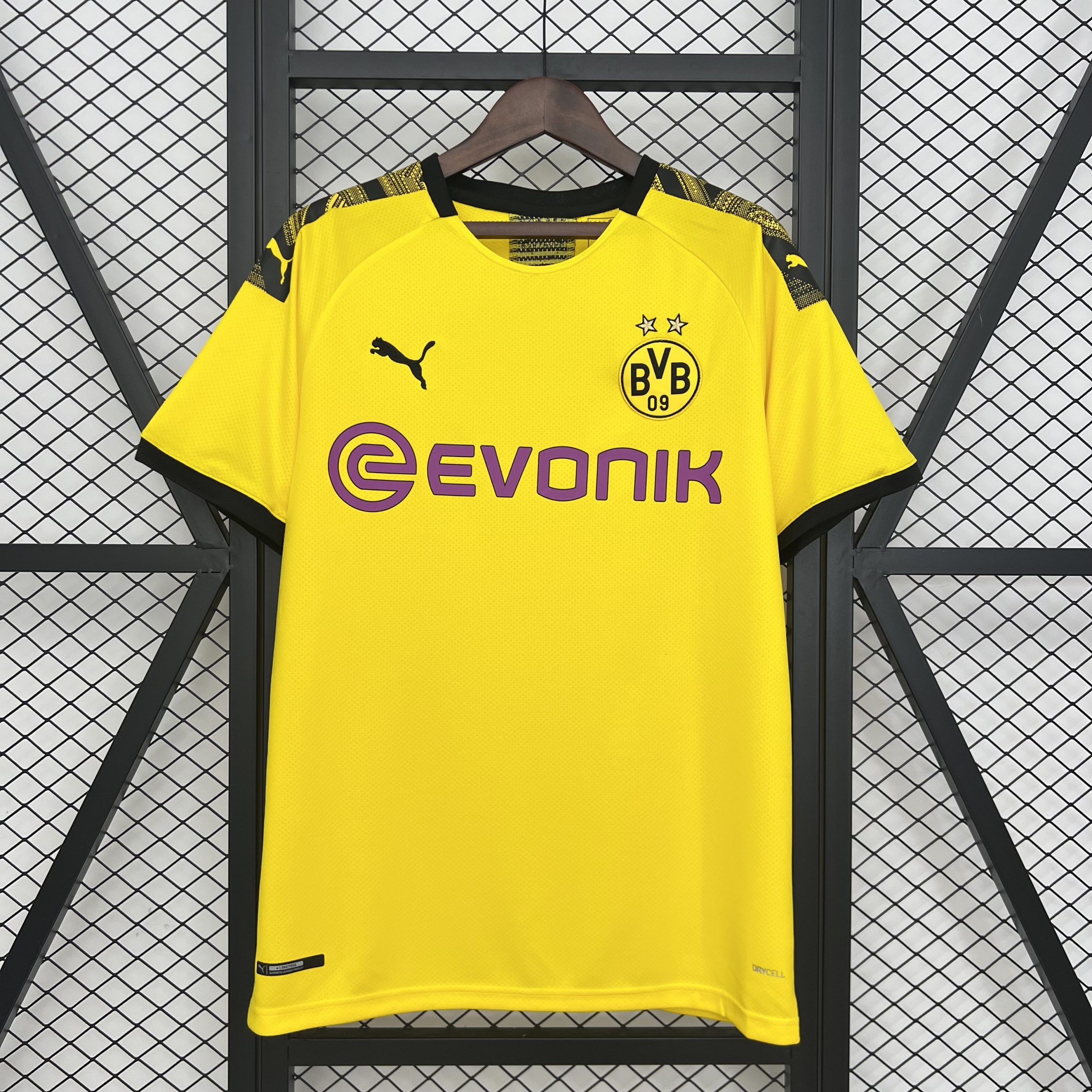 Borussia Dortmund Retro Jersey Home Soccer Shirt 2019/20