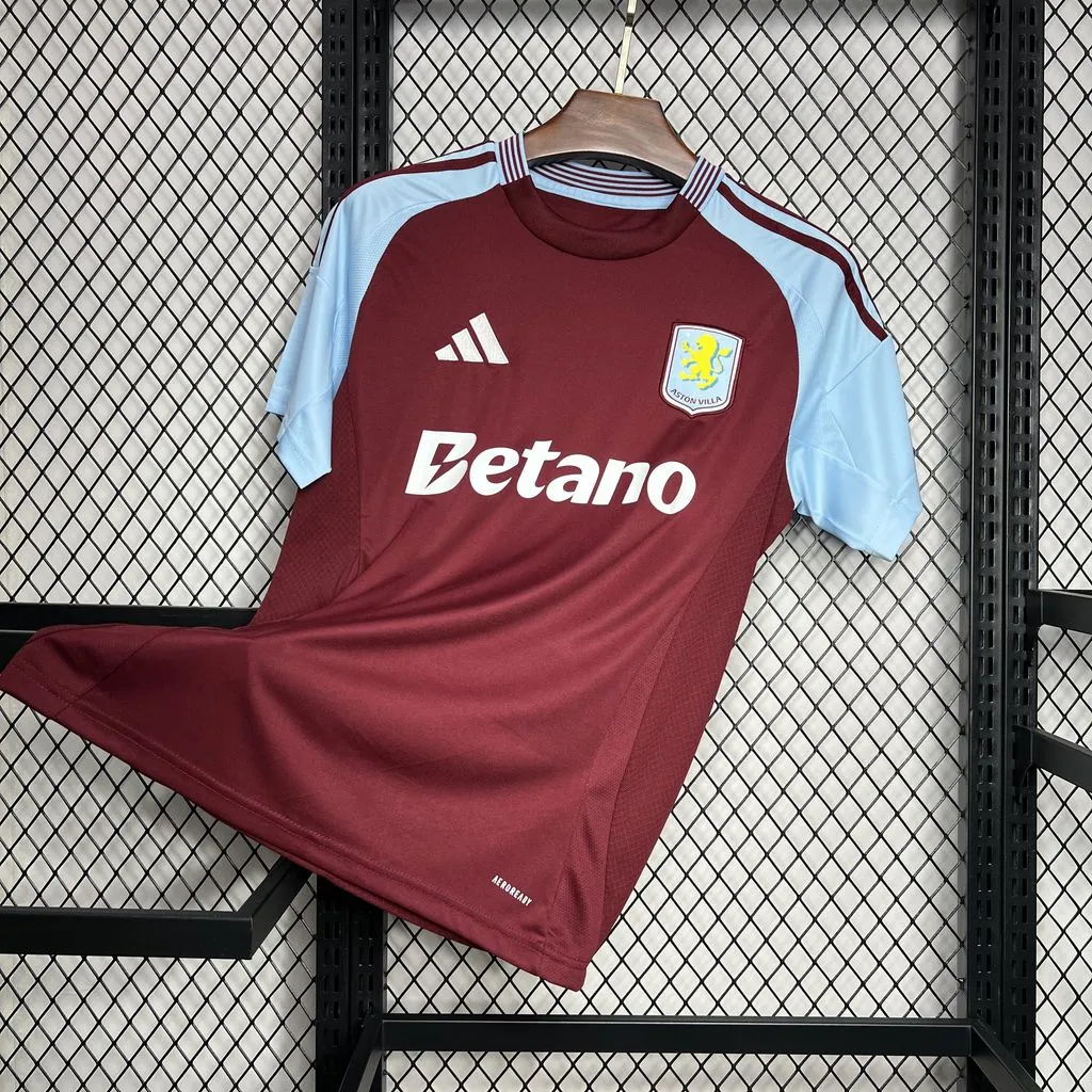 Aston Villa Football Jersey Home Custom Shirt 2024/25 - Image 3