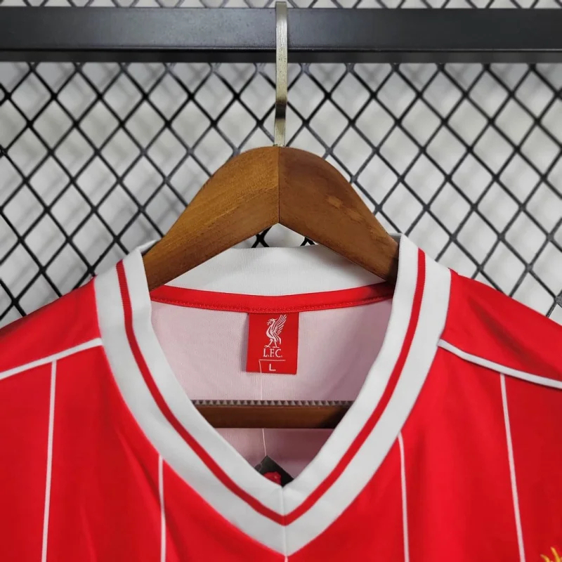 Liverpool Retro Football Jersey Home Custom Shirt 1981-84 - Image 3