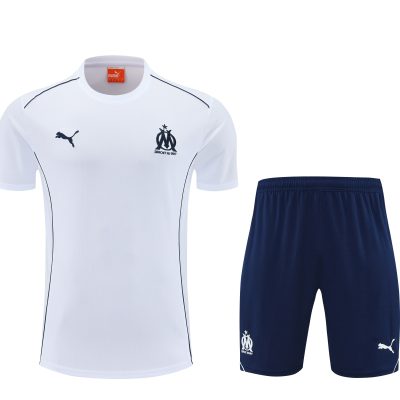 Marseille Training Jersey Kit White 2025/26