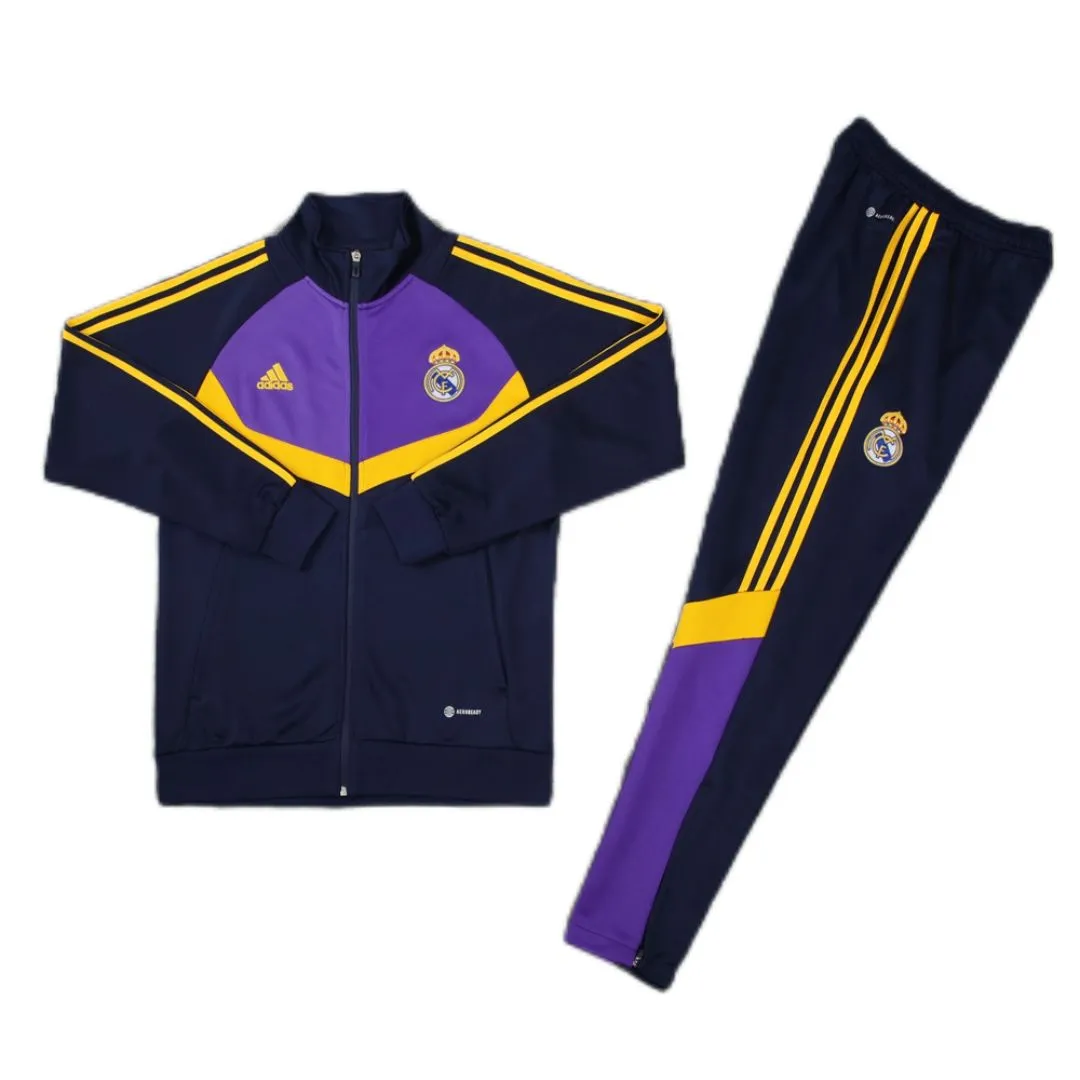 Real Madrid Training Kit (Jacket+Pants) Navy 2024/25 - Image 3