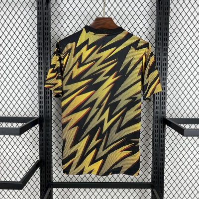 Alternative view of Roma Soccer Jersey Pre-Match Custom Shirt 2025/26