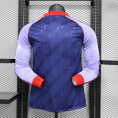 Alternative view of Arsenal Soccer Jersey Retro Style Special Edition Long Sleeve Shirt 2024/25