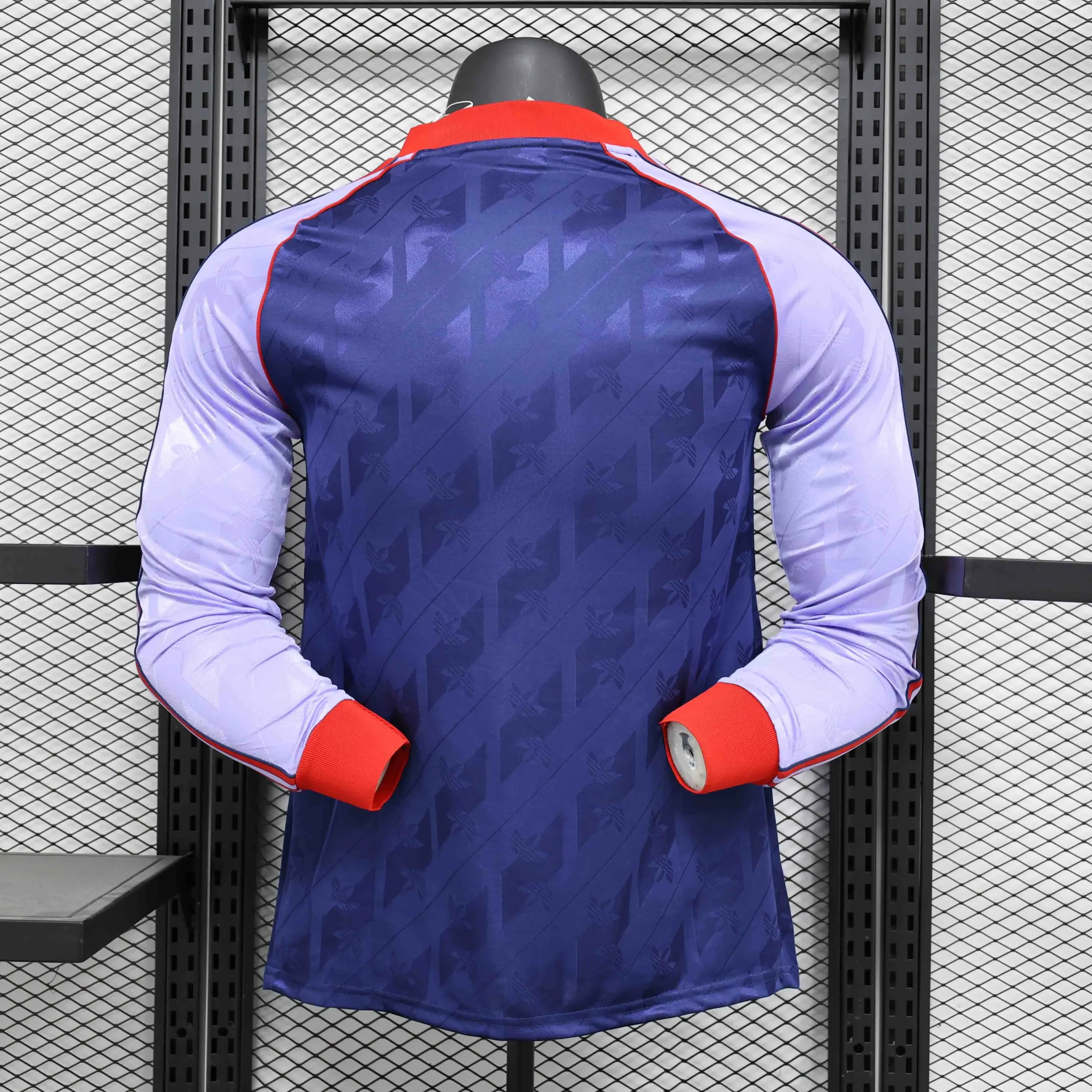 Arsenal Soccer Jersey Retro Style Special Edition Long Sleeve Shirt 2024/25 - Image 2