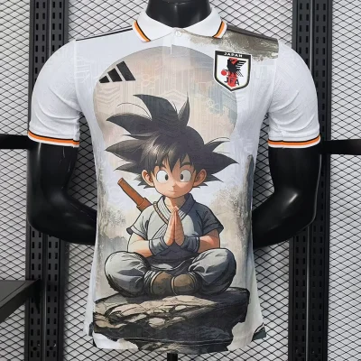 Japan Soccer Jersey Young Goku Special Edition Shirt 2025