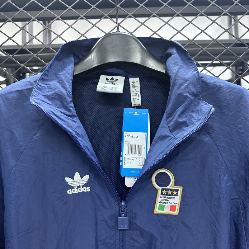Italy Windbreaker Jacket Blue 2025 - Image 3