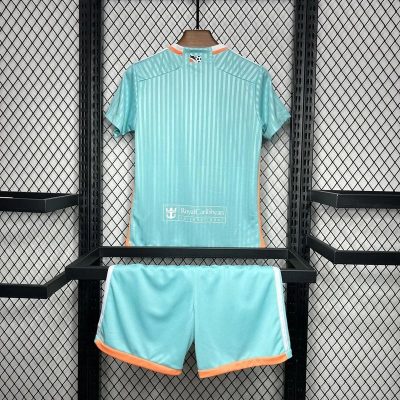 Alternative view of Inter Miami Soccer Jersey Third Away Kids Kit Jersey+Shorts 2024