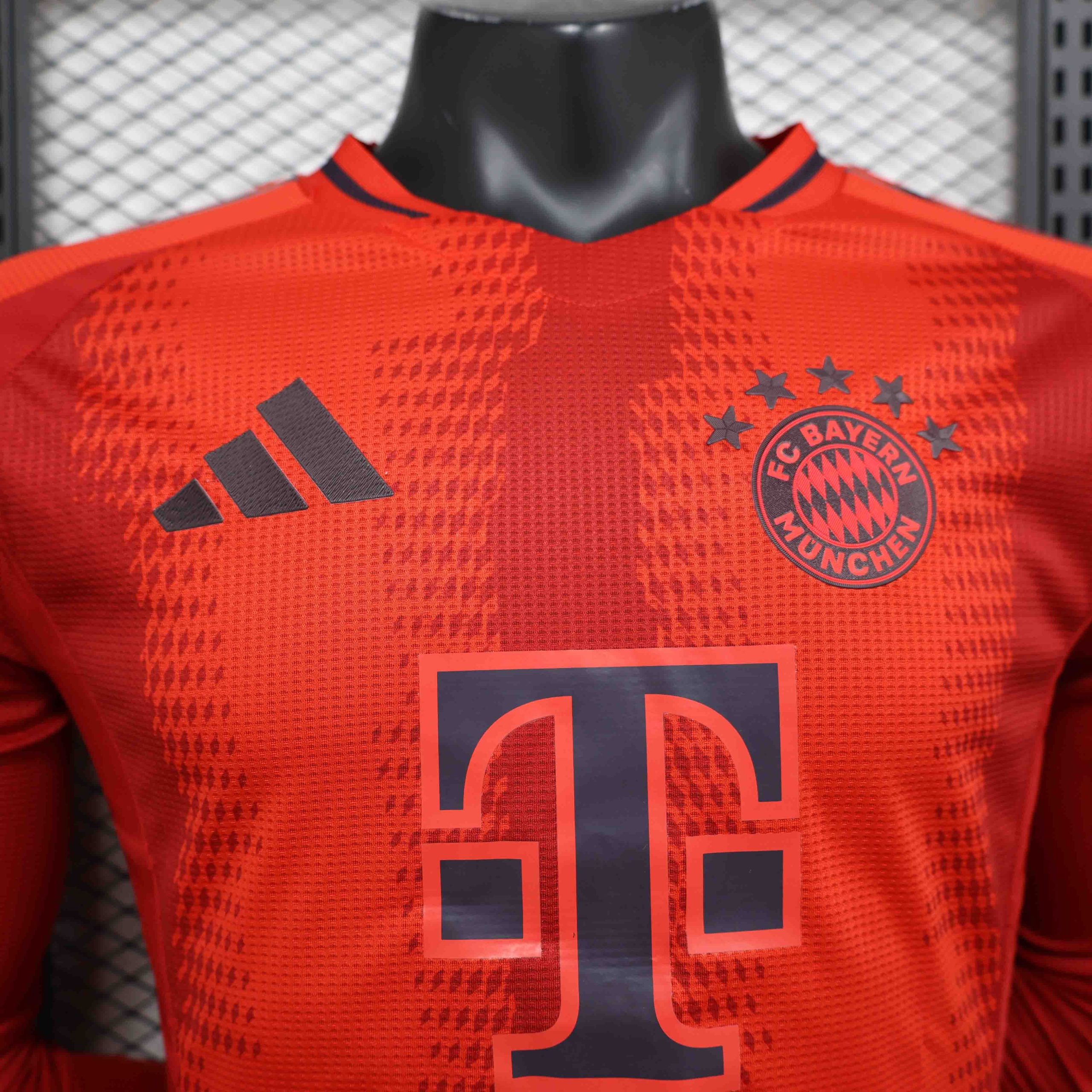 Bayern Munich Home Jersey Long Sleeve Player Version 2024/25 - Image 3