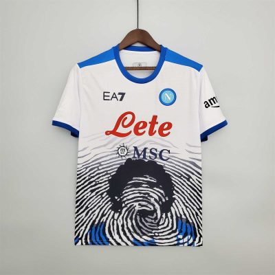 Napoli Retro Soccer Jersey Maradona Special Edition Custom Shirt 2021/22