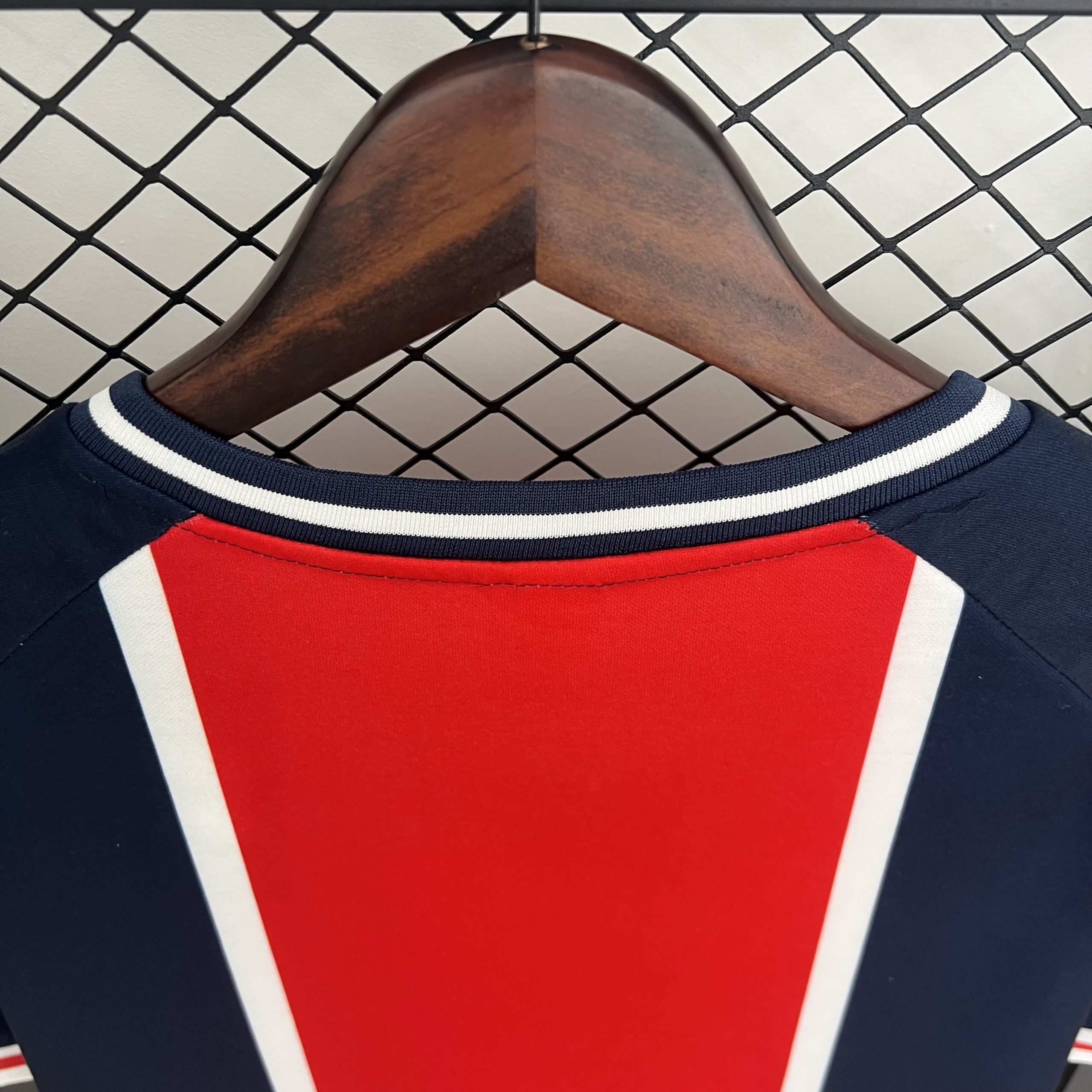 PSG Retro Jersey Home Soccer Shirt 1974 - Image 3