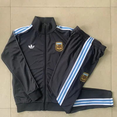 Alternative view of Kids Argentina Training Kit (Jacket+Pants) Deep Grey 2025