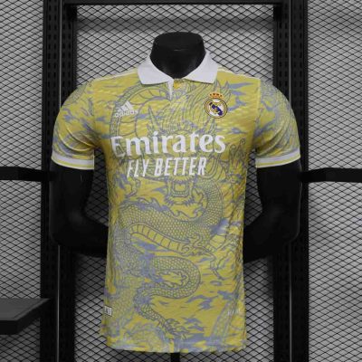 Real Madrid Soccer Jersey Dragon Special Edition Shirt 2025/26