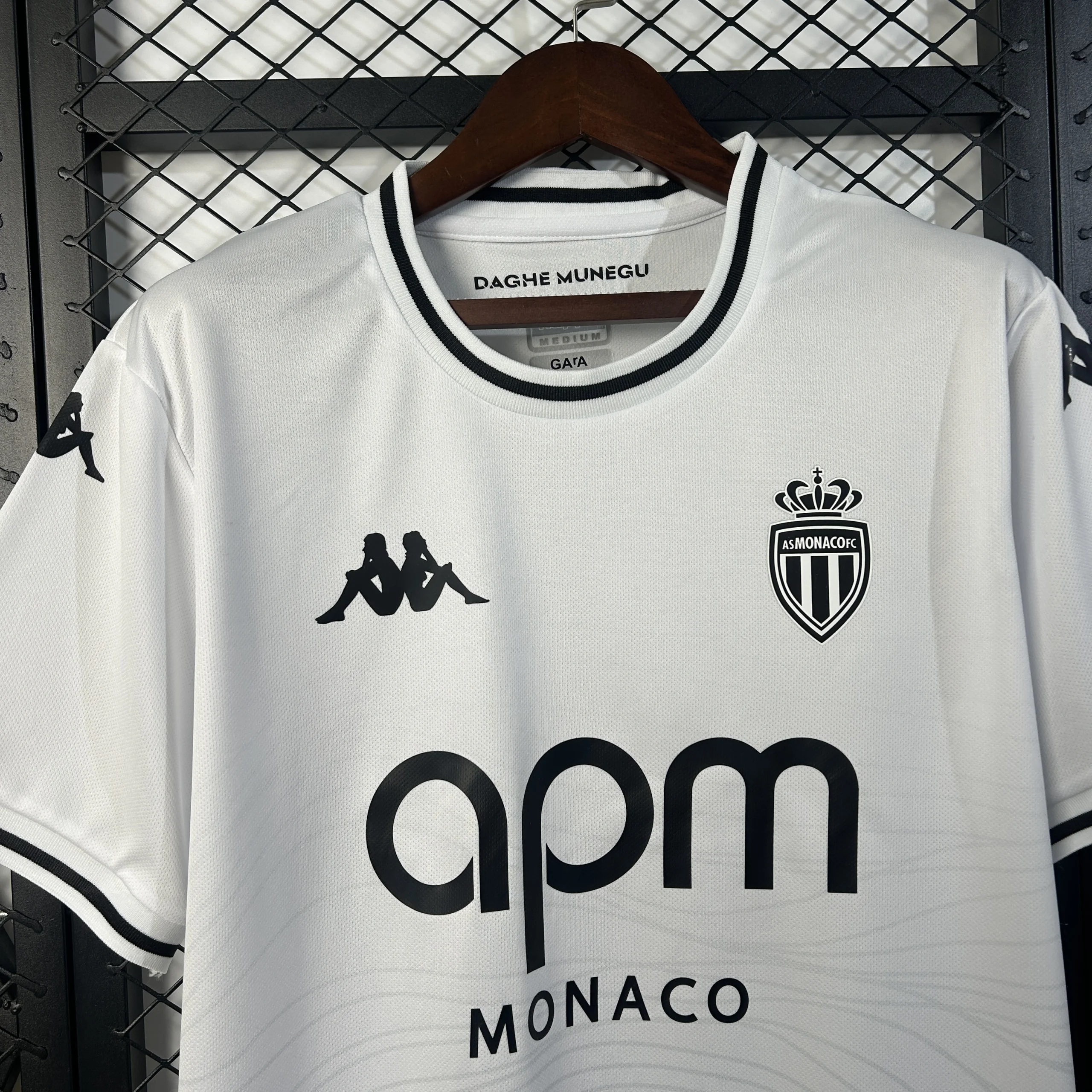 AS Monaco Soccer Jersey Away Custom Shirt 2025/26 - Image 3