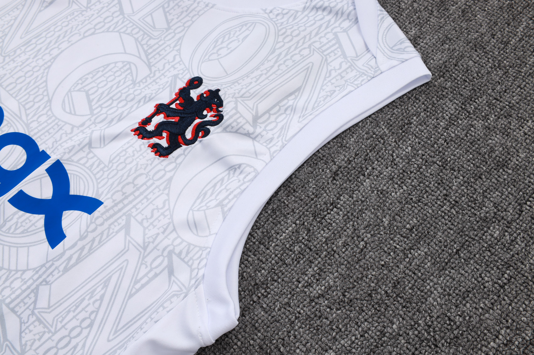 Chelsea Sleeveless Training Kit White 2025/26 - Image 3