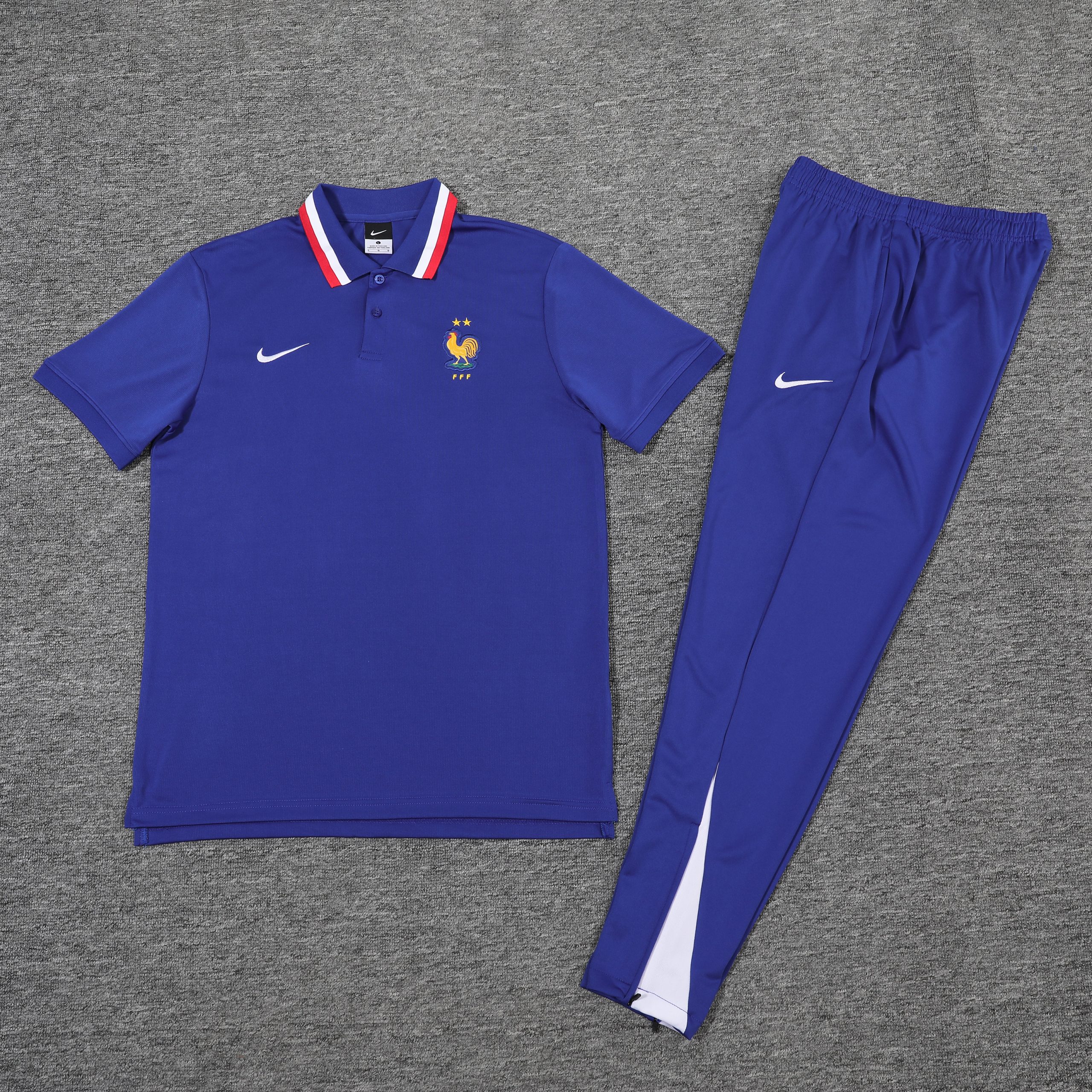 France Retro Training Kit (Polo+Pants) 2025 - Image 3