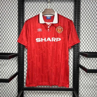 Manchester United Retro Home Football Jersey Shirt 1992/94