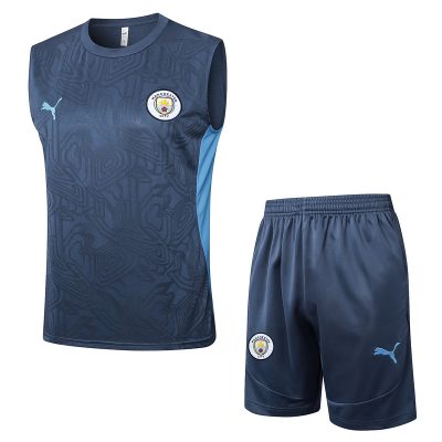 Manchester City Sleeveless Training Jersey Kit 2025/26