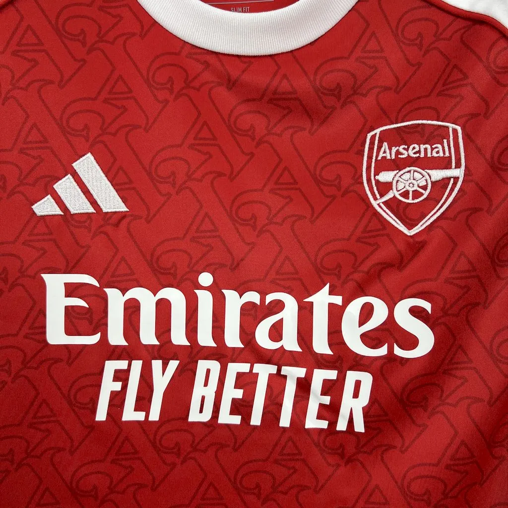 Arsenal Soccer Jersey Home Kids Kit Jersey+Shorts 2025/26 - Image 3