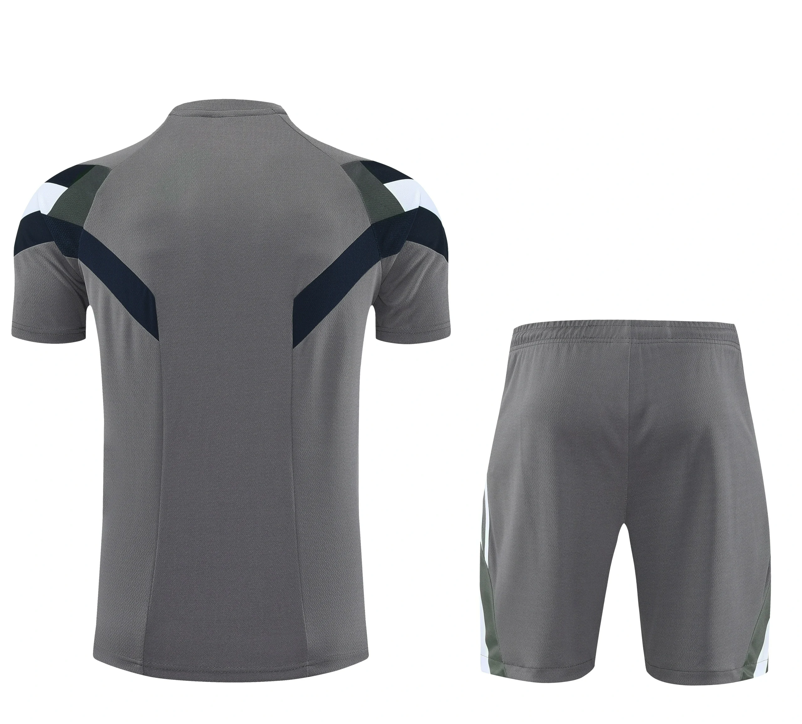 Real Madrid Training Jersey Kit Gray 2025/26 - Image 2