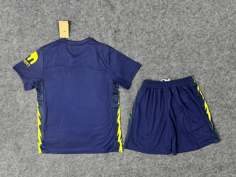 Atletico Madrid Soccer Jersey Away Kids Kit Jersey+Shorts 2025/26 - Image 2