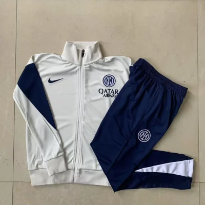 Kids Inter Milan Training Kit (Jacket+Pants) Off-White 2025/26