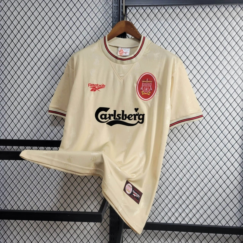 Liverpool Retro Football Jersey Away Custom Shirt 1996/97 - Image 5