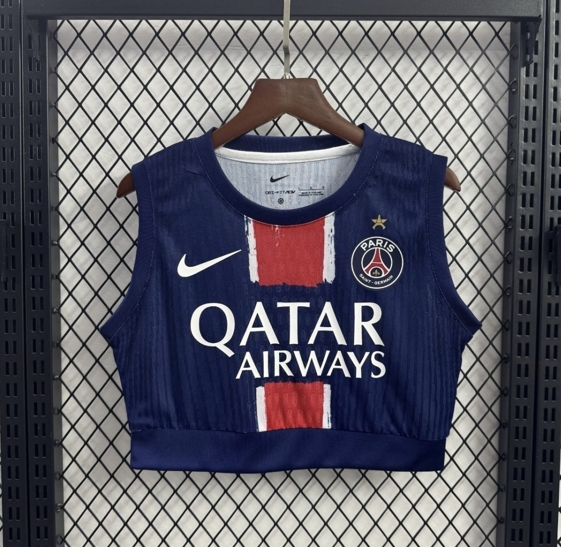 PSG Soccer Jersey Home Women's Vest 2024/25