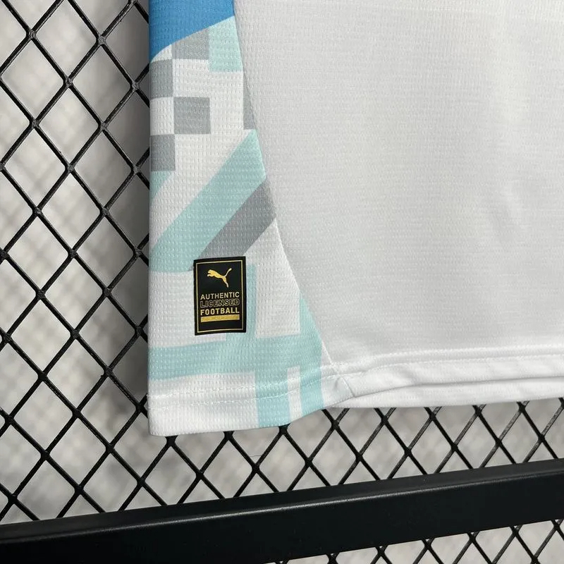 Marseille Soccer Jersey Home Kids Kit Jerseys+Shorts 2024/25 - Image 6