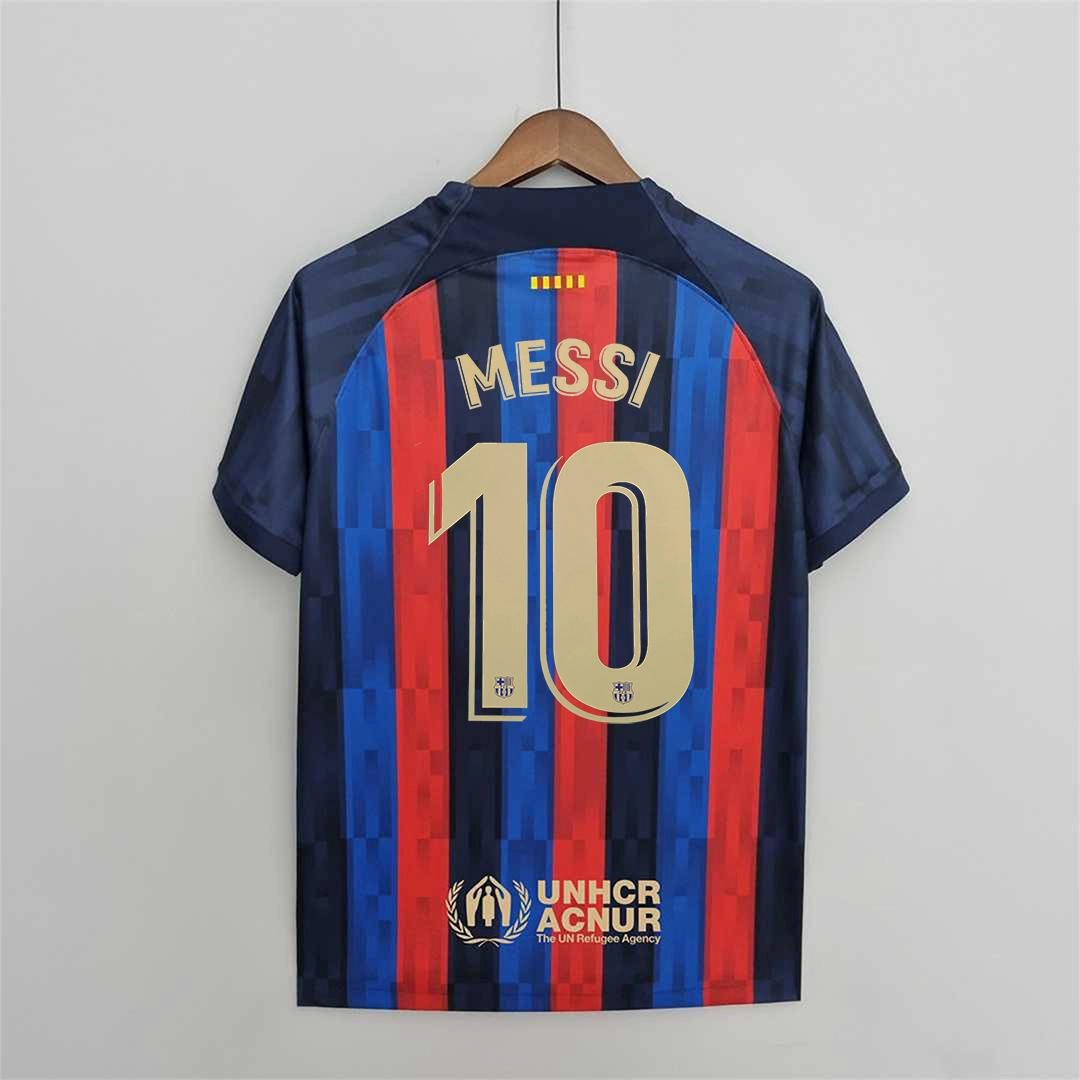 Barcelona Home Soccer Jersey Custom Shirt 2022/23 - Image 3