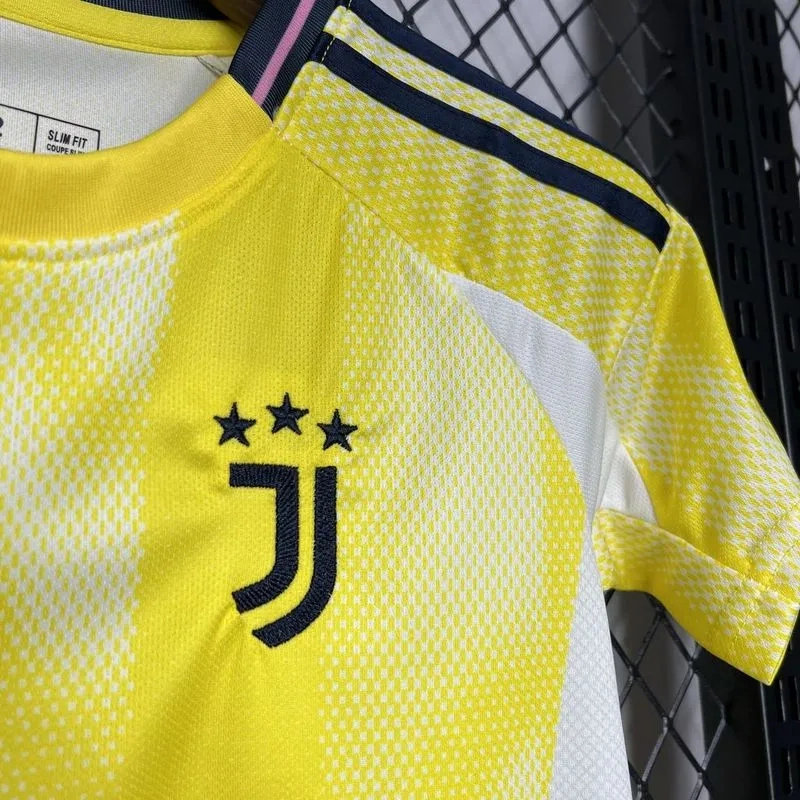 Juventus Soccer Jersey Away Kids Kit Jersey+Shorts 2024/25 - Image 5