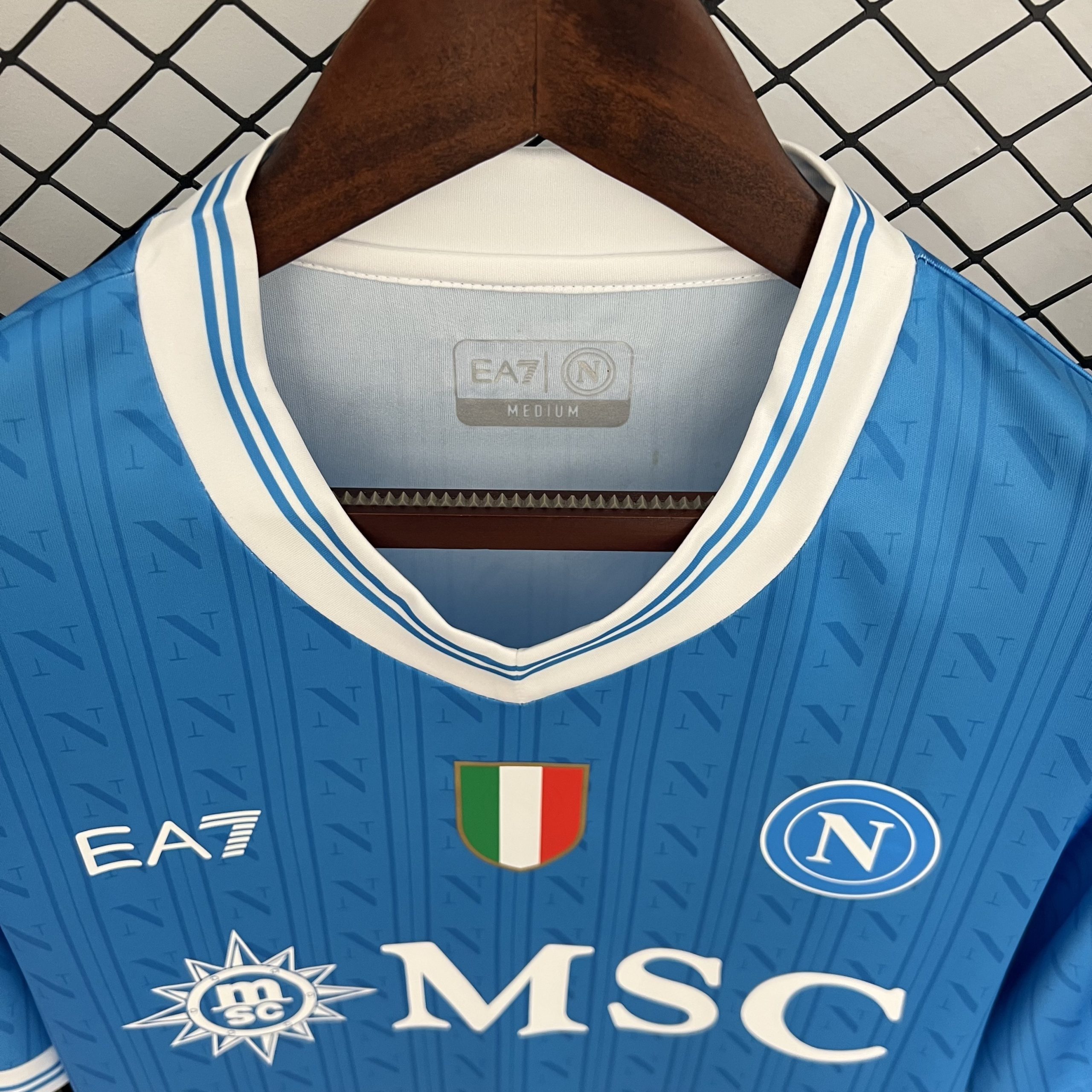 Napoli Soccer Jersey Home Custom Shirt 2025-26 - Image 3